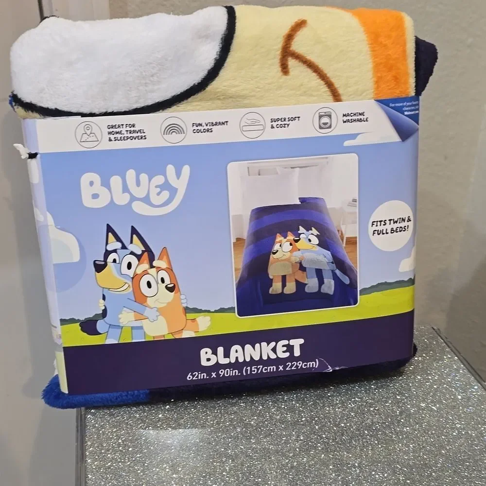 Bluey In‎ The Dreams Microfiber Twin Blanket